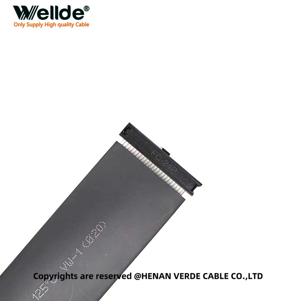 100 mm kulrang tekis lenta kabeli