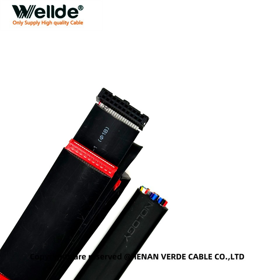 Flat IDC Cable for Industrial Electronic Devices