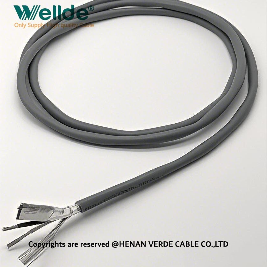 Ko'p yadroli himoyalangan PVC izolyatsiyalangan-kabel